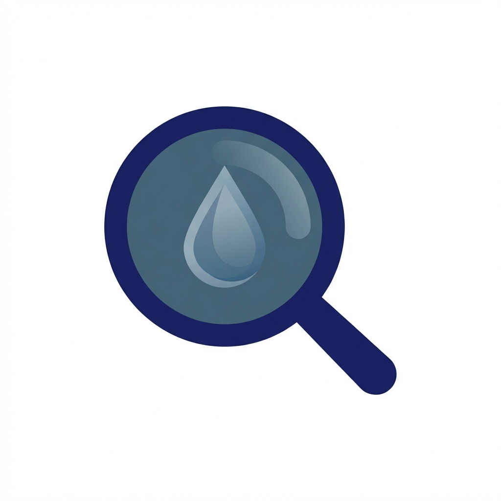 Leak detection service icon