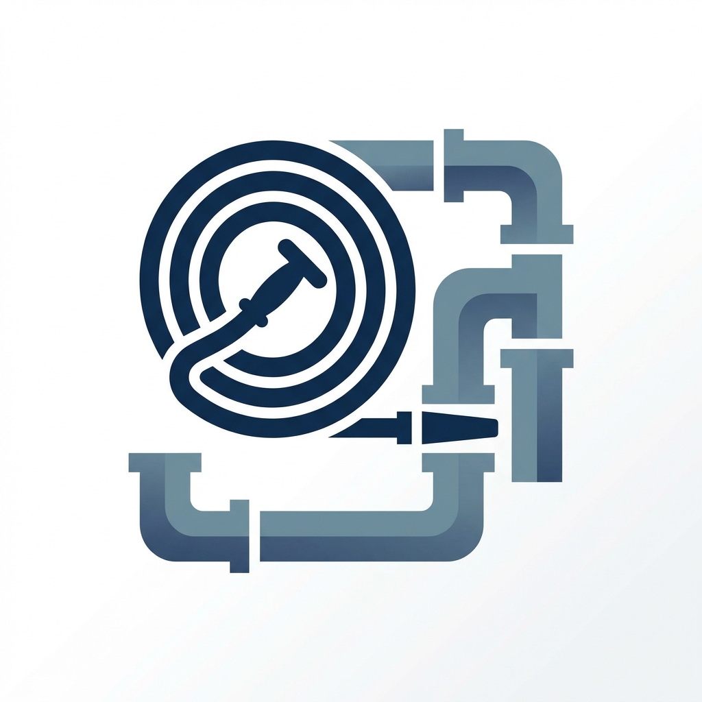 Sewer line service icon